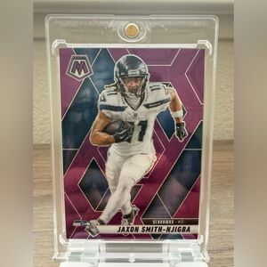 2025 Panini Mosaic - Jaxon Smith-Njigba #229 Purple Scope Prizm (SB Champion!)